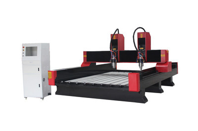 精迅数控双头石材雕刻机 大理石雕刻的工业利器